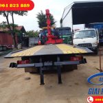 Xe cứu hộ giao thông sàn trượt càng kéo Thaco OLLIN 950A gắn cẩu Unic UR-V550